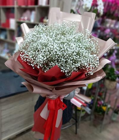 Букет цветов из: Гипсофила в Вардане