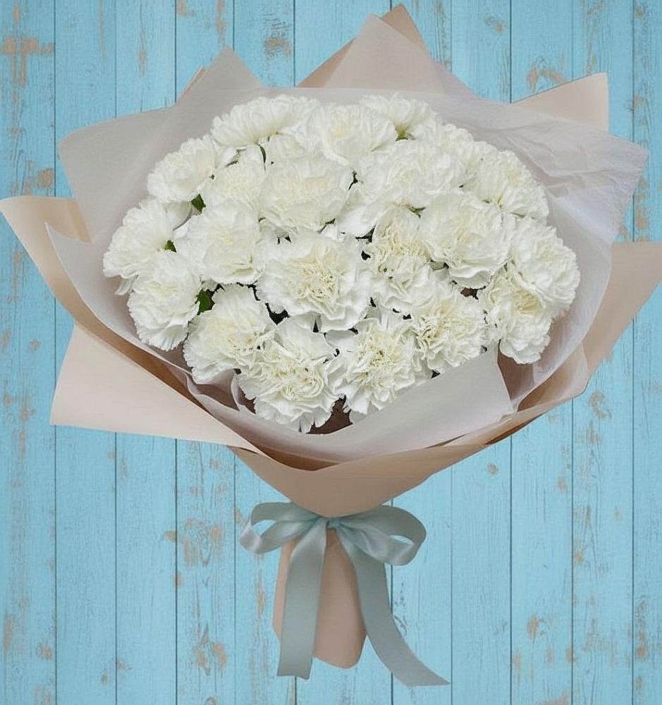 Букет цветов из: Гвоздики в Вардане