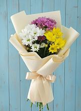 Букет цветов из:  Хризантемы #REPLACE_PRED# Вардане