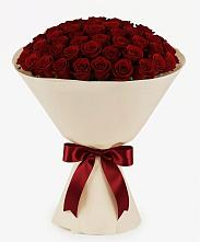 Букет 101 Бордовая роза Блэк Бакарра в Вардане