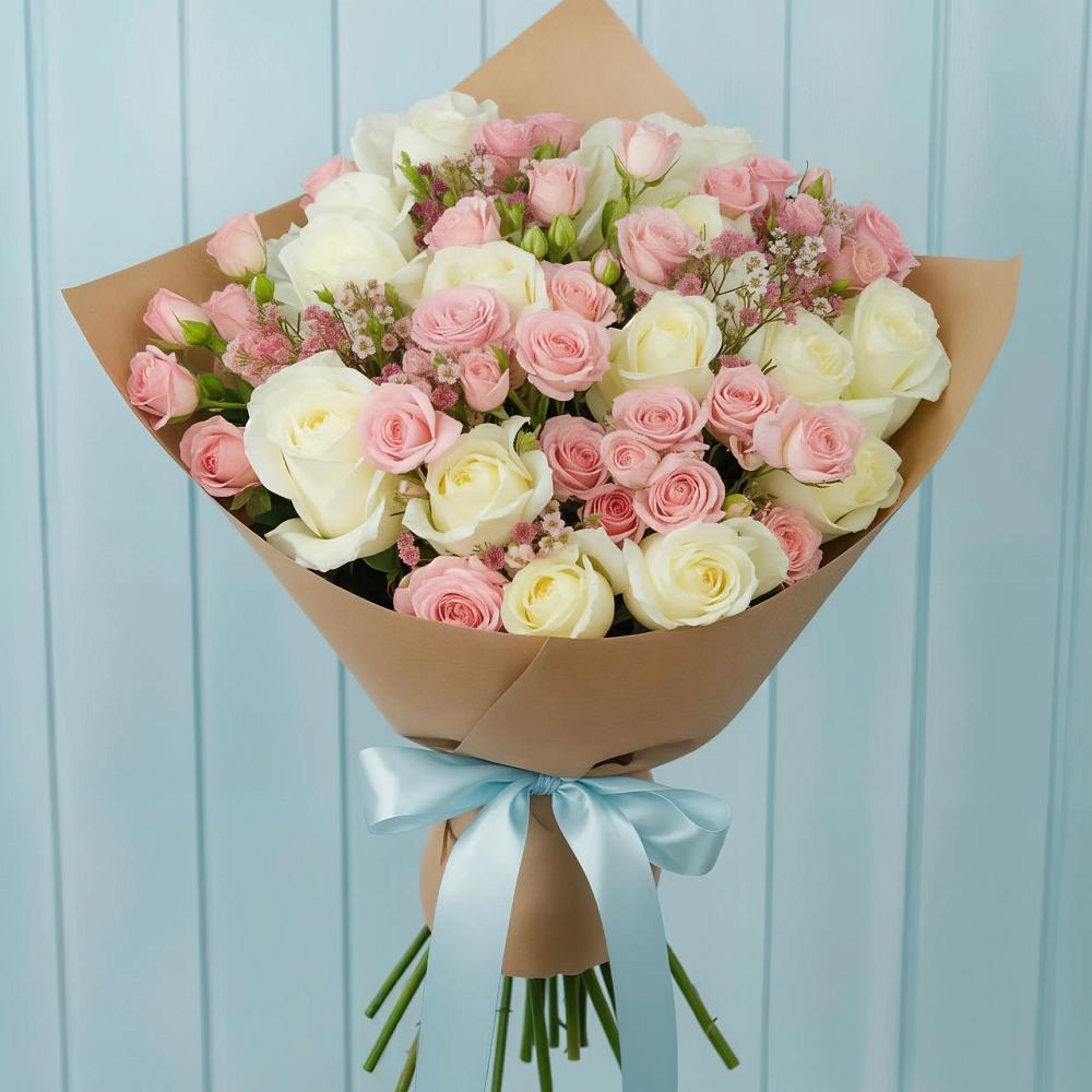 Букет цветов из: Розы в Вардане