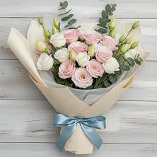 Букет цветов из:  Лизиантусы в Вардане