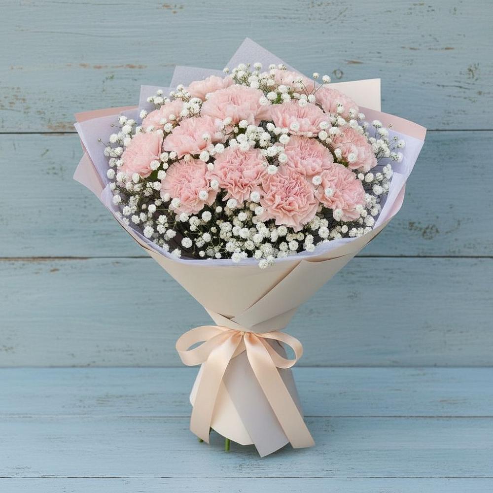 Букет цветов из: Гвоздики в Вардане