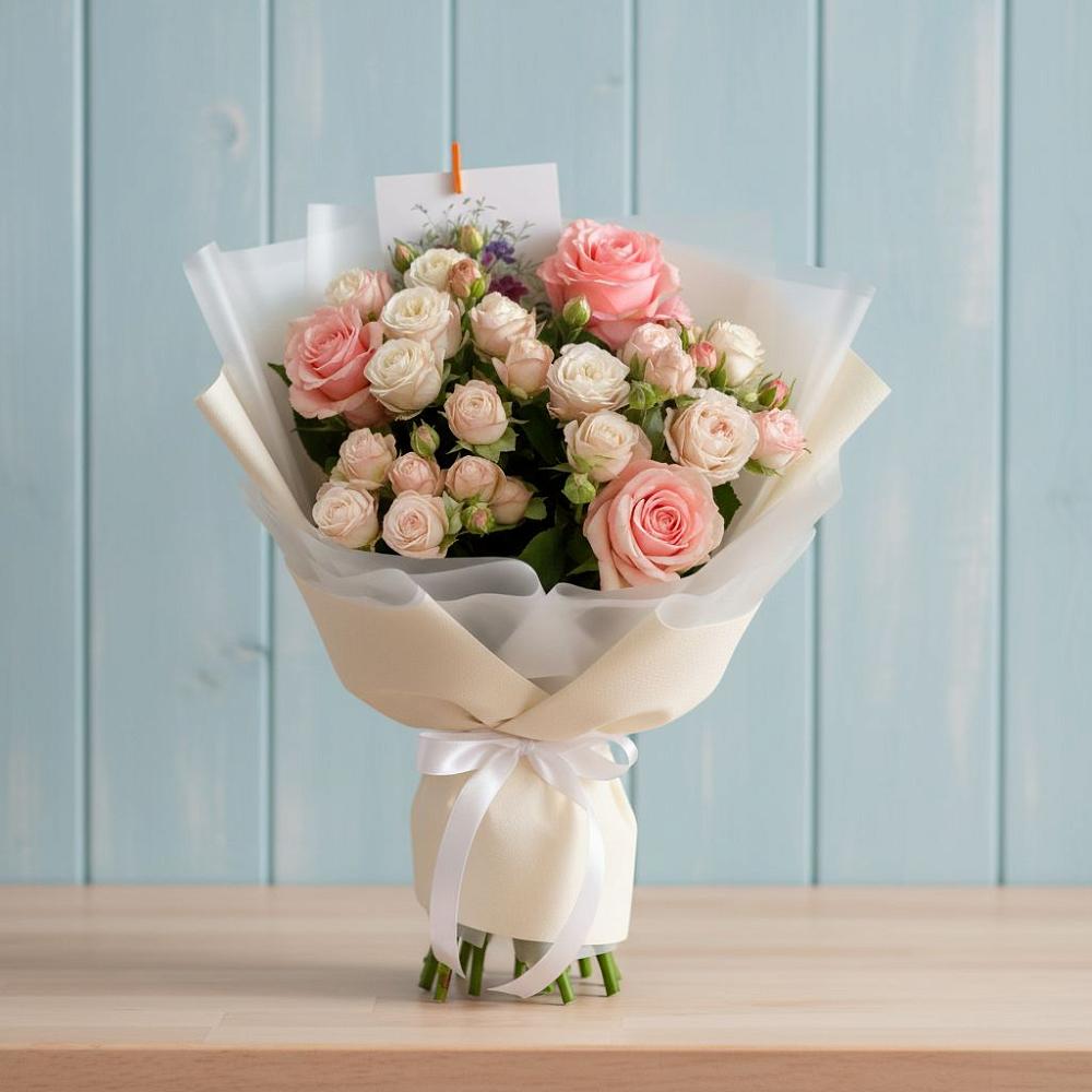 Букет цветов из: Розы в Вардане