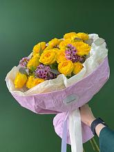 Букет Кустовые желтые розы #REPLACE_PRED# Вардане