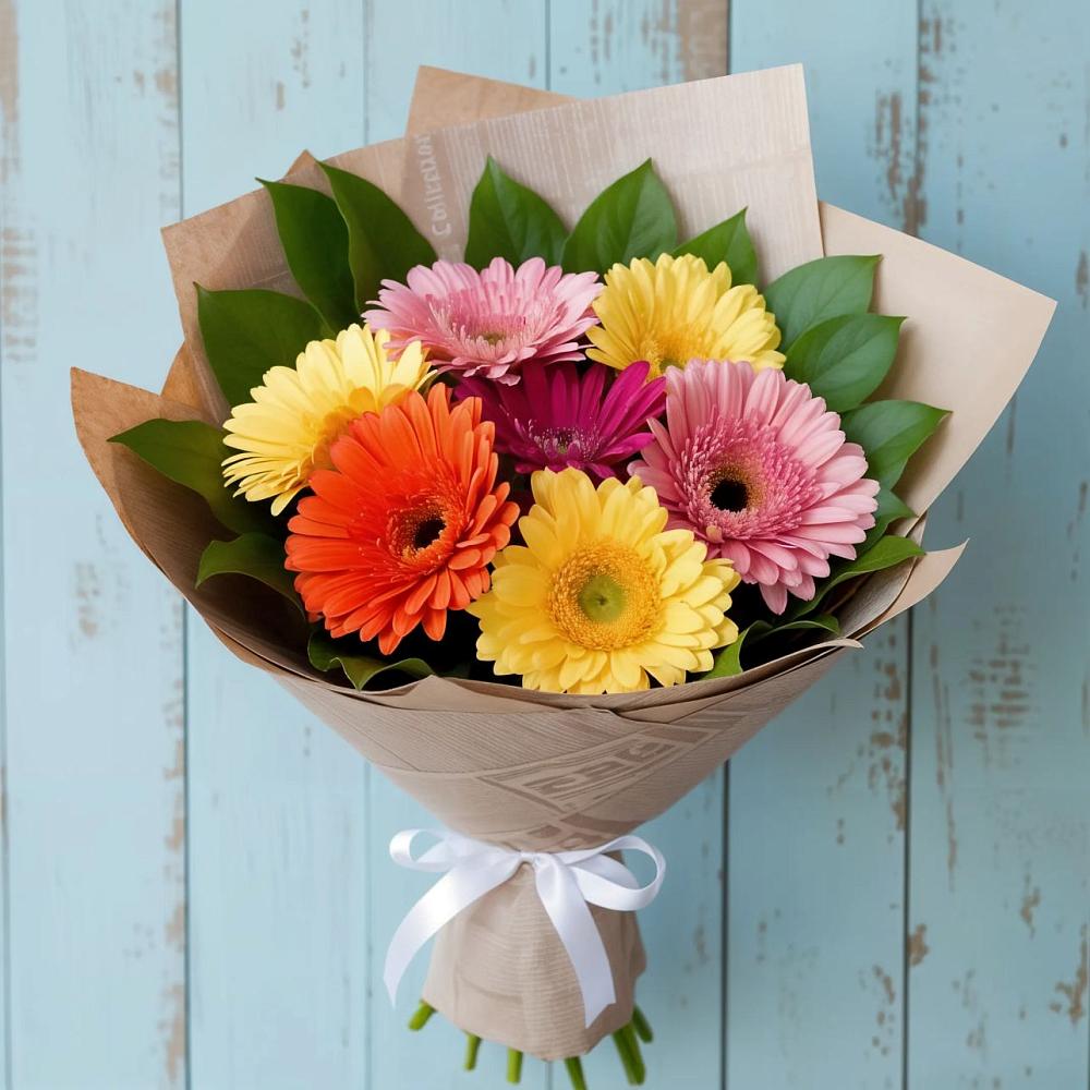 Букет цветов из: Герберы в Вардане