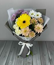 Букет цветов из:  Розы, Герберы и Хризантемы в Вардане