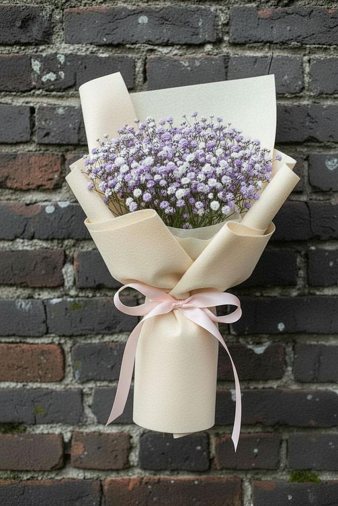 Букет цветов из: Гипсофила в Вардане