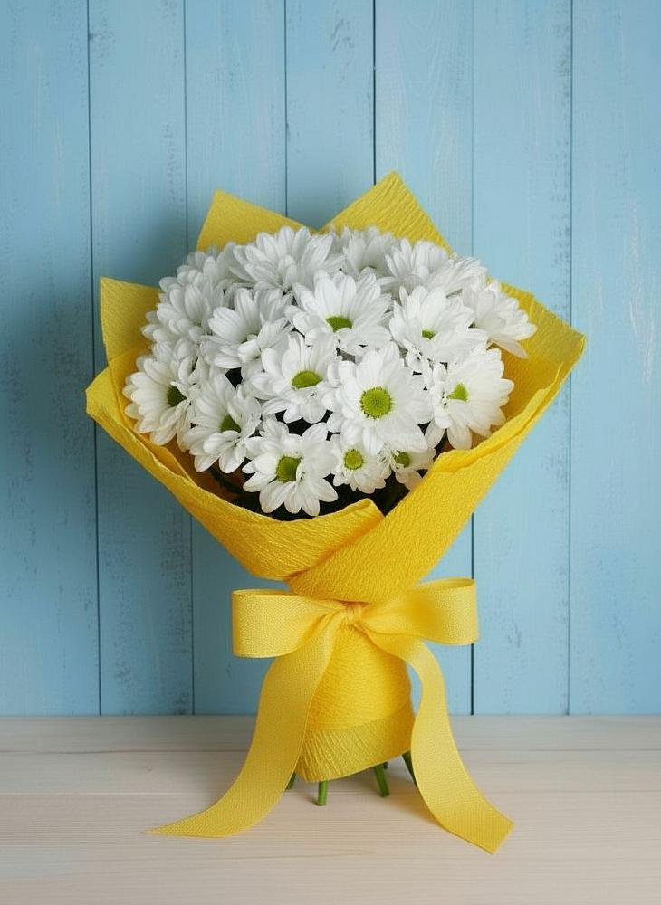 Букет цветов из: Хризантемы в Вардане