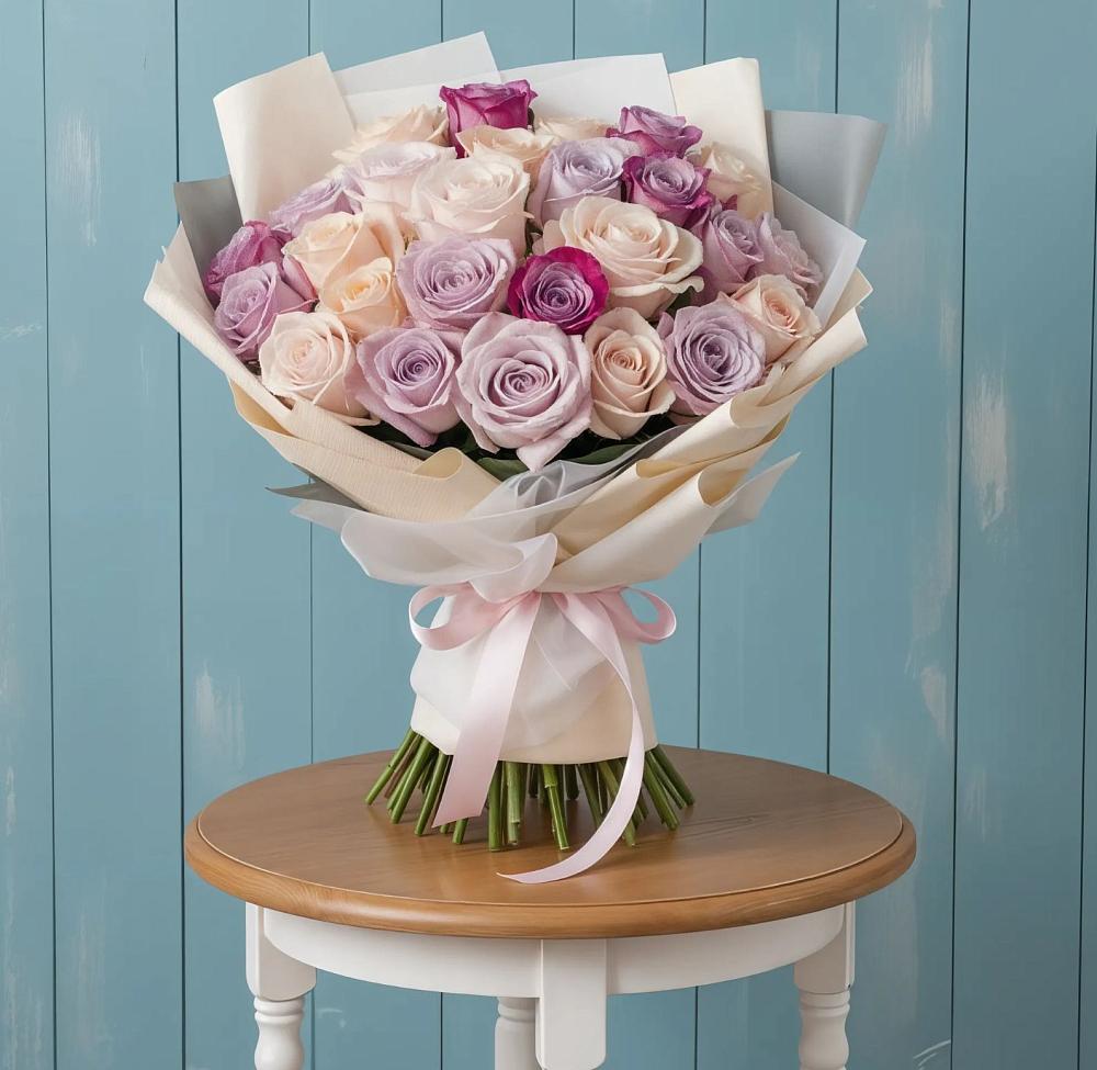 Букет цветов из: Розы в Вардане