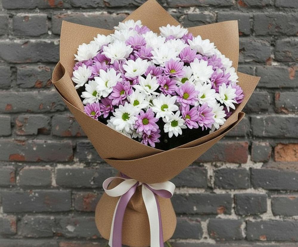 Букет цветов из: Хризантемы в Вардане