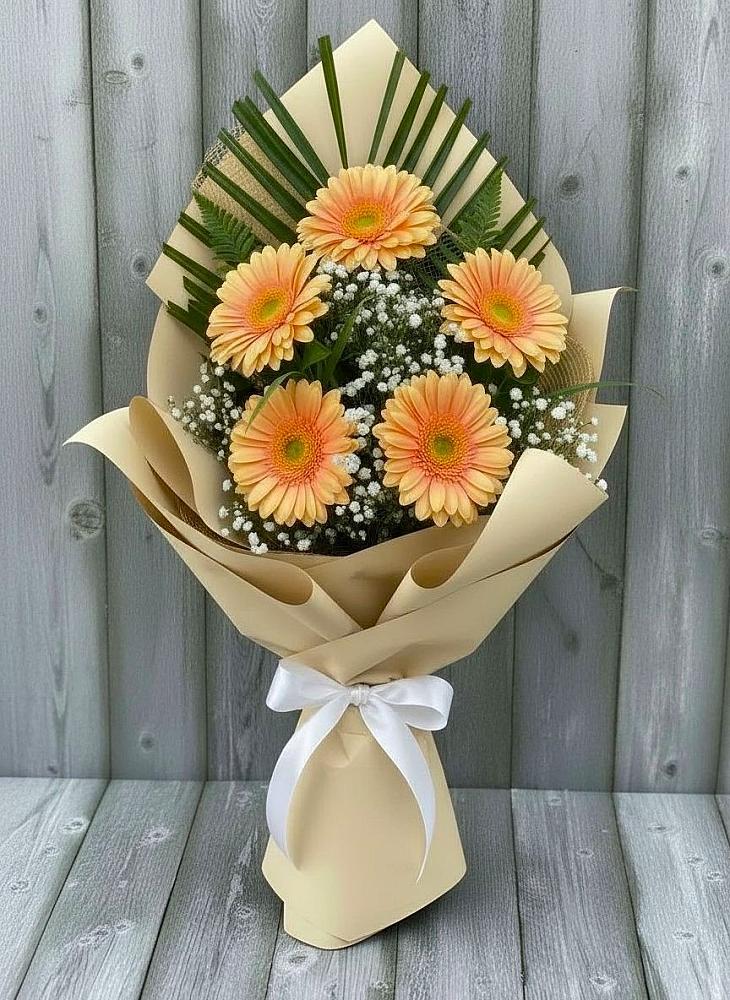 Букет цветов из: Герберы в Вардане