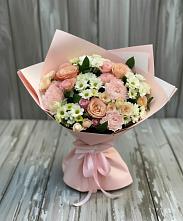 Букет цветов из:  Гвоздики, Розы и Хризантемы в Вардане