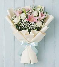 Букет цветов из:  Лилии в Вардане